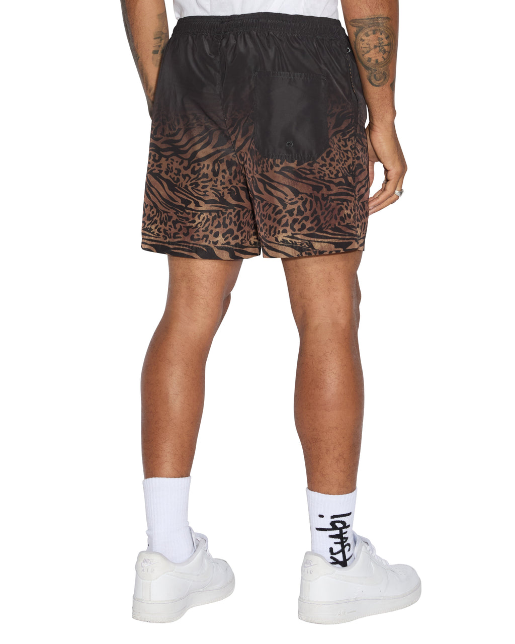 Mens Sinners Boardshort Leo Regular Walkshorts - Multi Colour