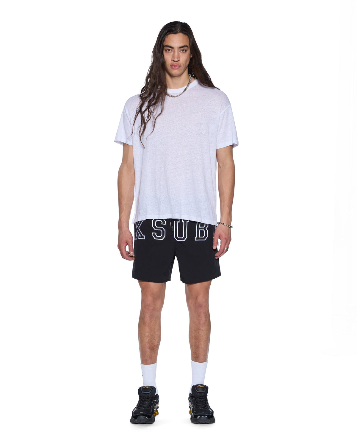 Mens Touchdown Boardshort Black Regular Walkshorts - Black