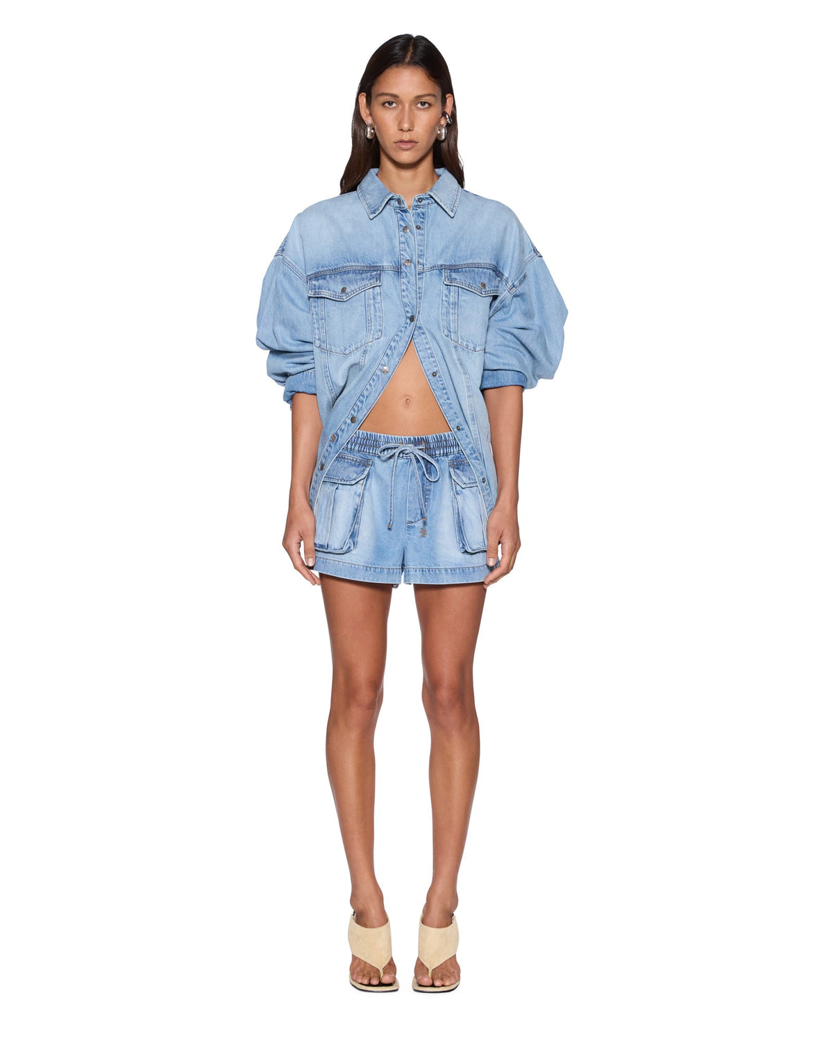 Womens Harper Short Spirit Regular Walkshorts - Denim