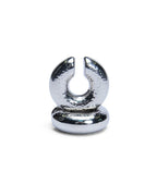 Silver Ripple Ear Cuff Jewellery - Silver