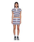 Womens Origin Trakskirt Multi Stripe Regular Skirts - Multi Colour