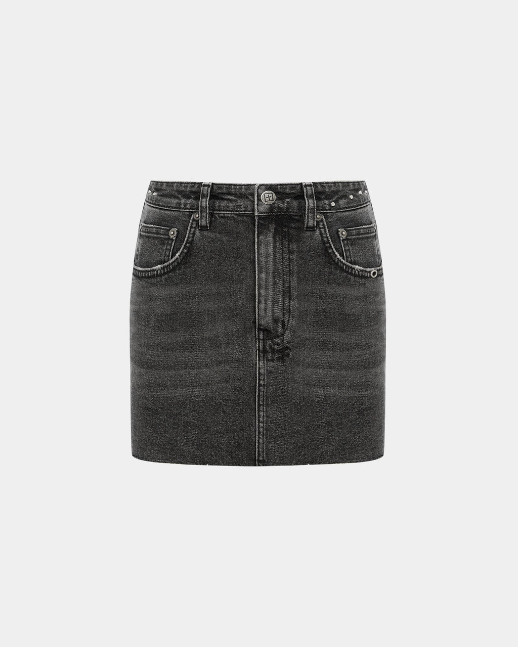 Womens Low Rider Mini Lovestruck Slim Skirts - Black
