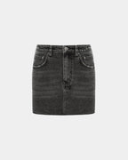 Womens Low Rider Mini Lovestruck Slim Skirts - Black