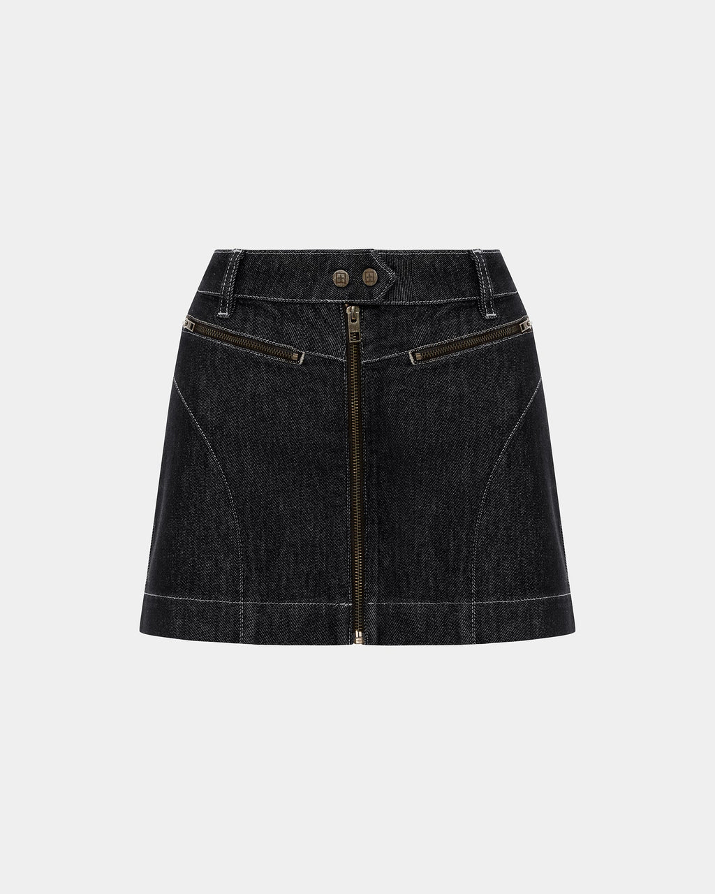 Womens Paradigm Skirt Midnight Slim Skirts - Black