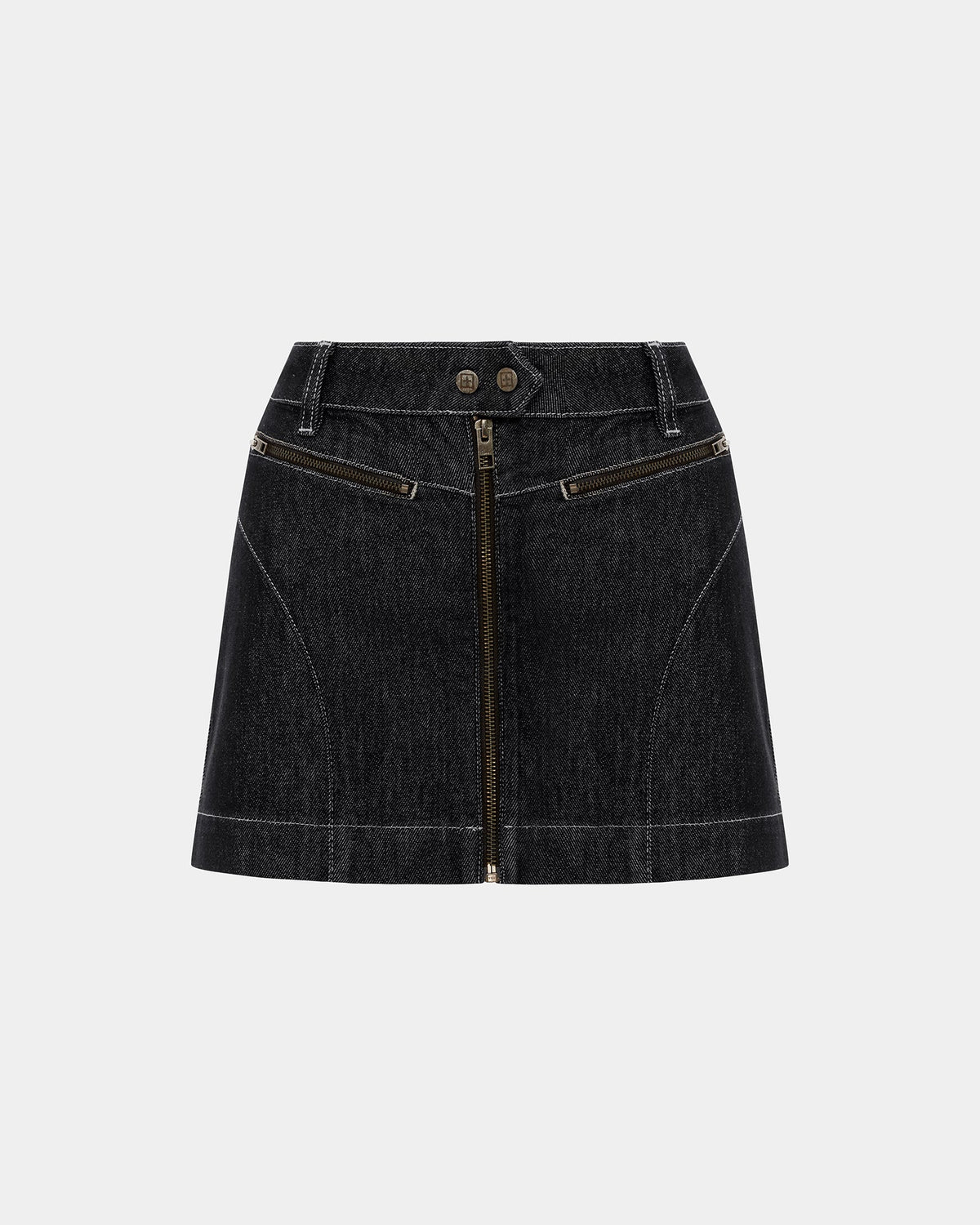 Womens Paradigm Skirt Midnight Slim Skirts - Black