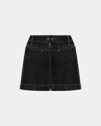 Womens Paradigm Skirt Midnight Slim Skirts - Black