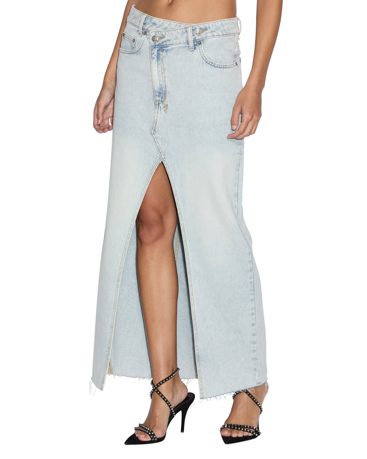 Womens Relax Maxi Skirt Skyfall Relaxed Skirts - Denim