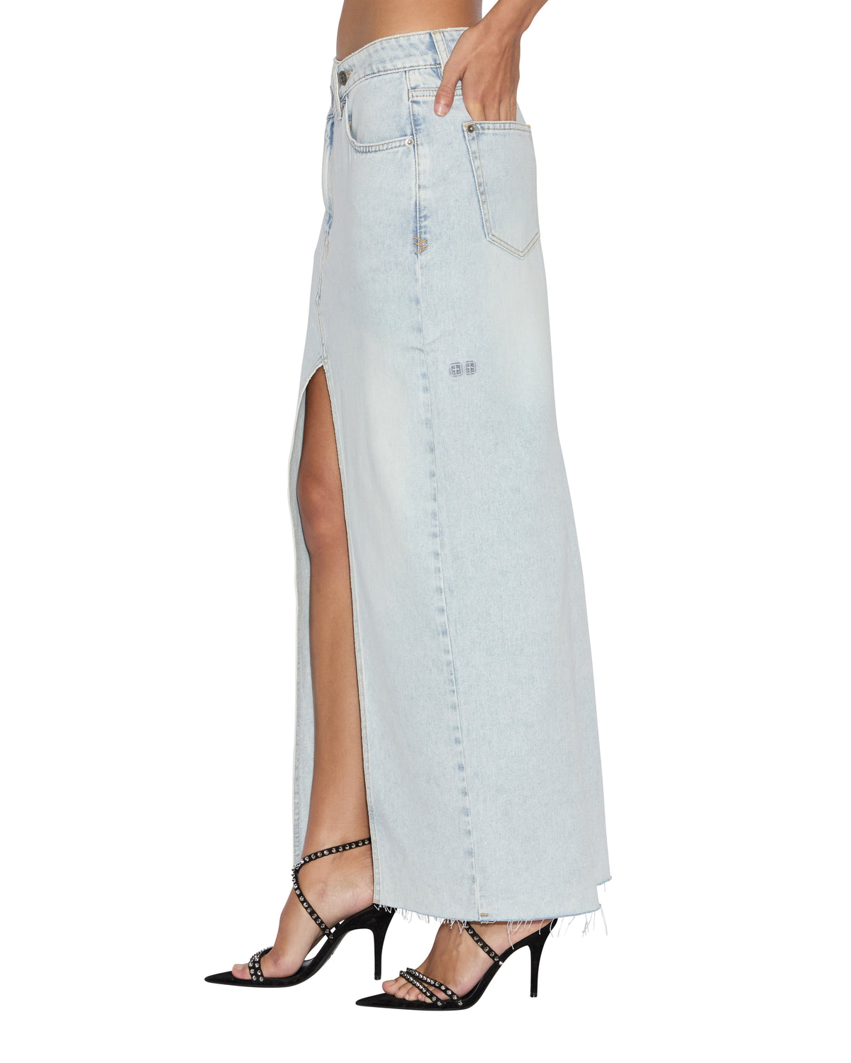 Womens Relax Maxi Skirt Skyfall Relaxed Skirts - Denim