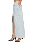 Womens Relax Maxi Skirt Skyfall Relaxed Skirts - Denim