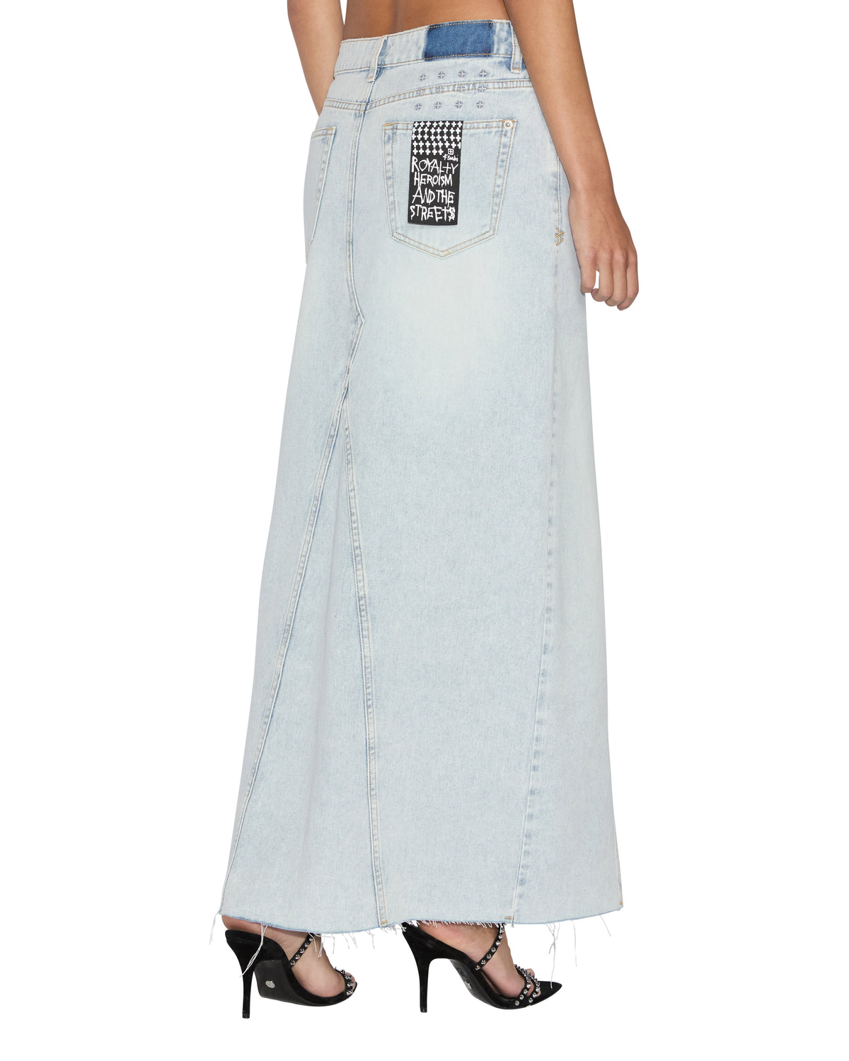 Womens Relax Maxi Skirt Skyfall Relaxed Skirts - Denim