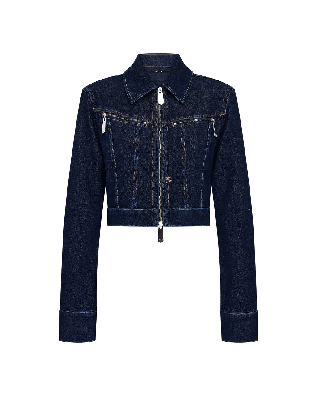 Womens Slim Trucker Jacket Original Rinse Slim Jackets - Denim