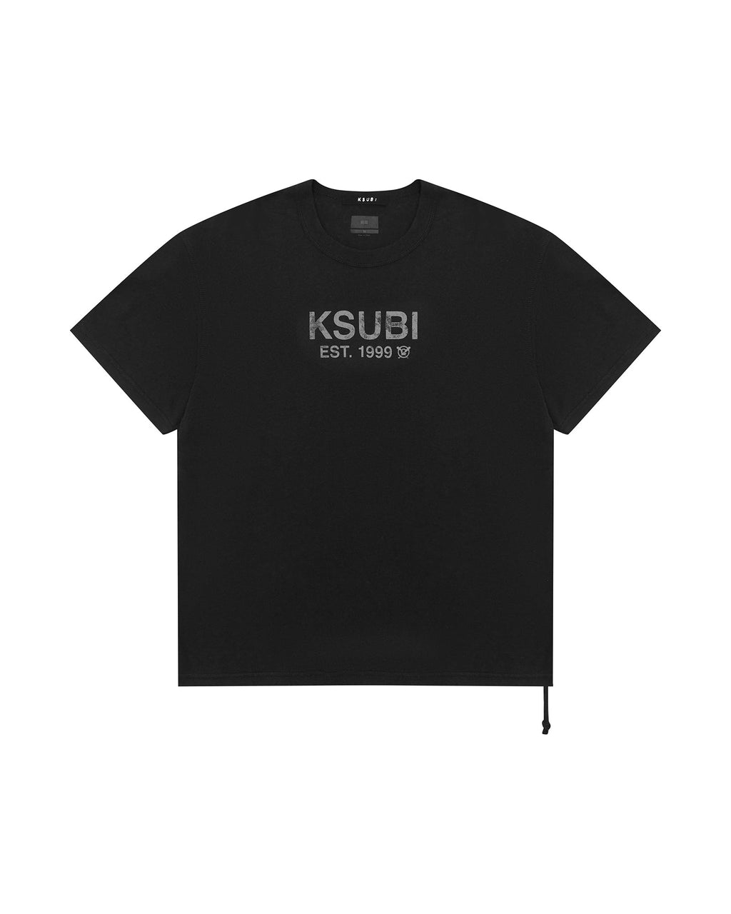 Mens State Slub Sid Ss Tee Black Regular Tees - Black