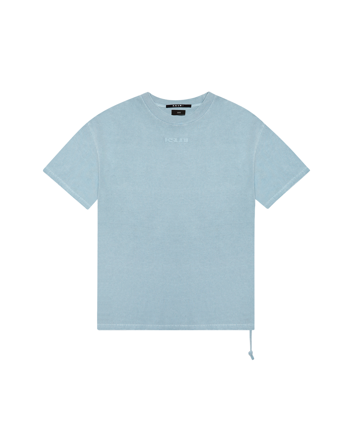 Mens Sott Ekcess Ss Tee Ice Blue Oversized Tees - Blue