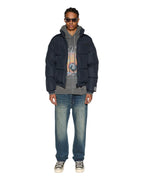 Mens Sott Puffer Jacket Navy Relaxed Jackets - Navy