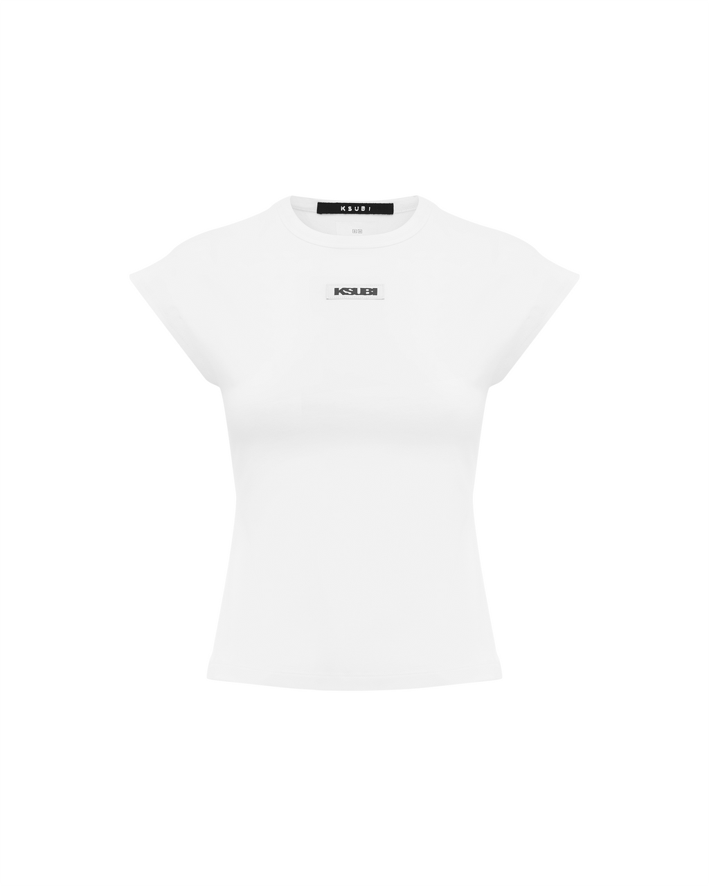 Womens Staple Tee White Fitted Tees - White
