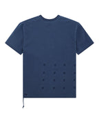 Mens Stitch Up Biggie Ss Tee Deep Oversized Tees - Navy