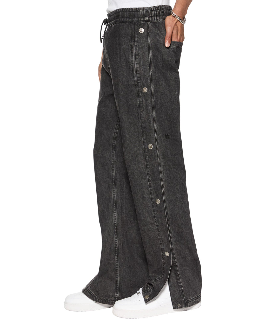 Mens Striker Snap Off Pant Tarr Relaxed Pants - Black