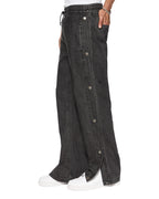 Mens Striker Snap Off Pant Tarr Relaxed Pants - Black
