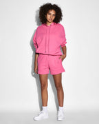 Womens 3x4 Trak Short Hype Pink Relaxed Walkshorts - Pink