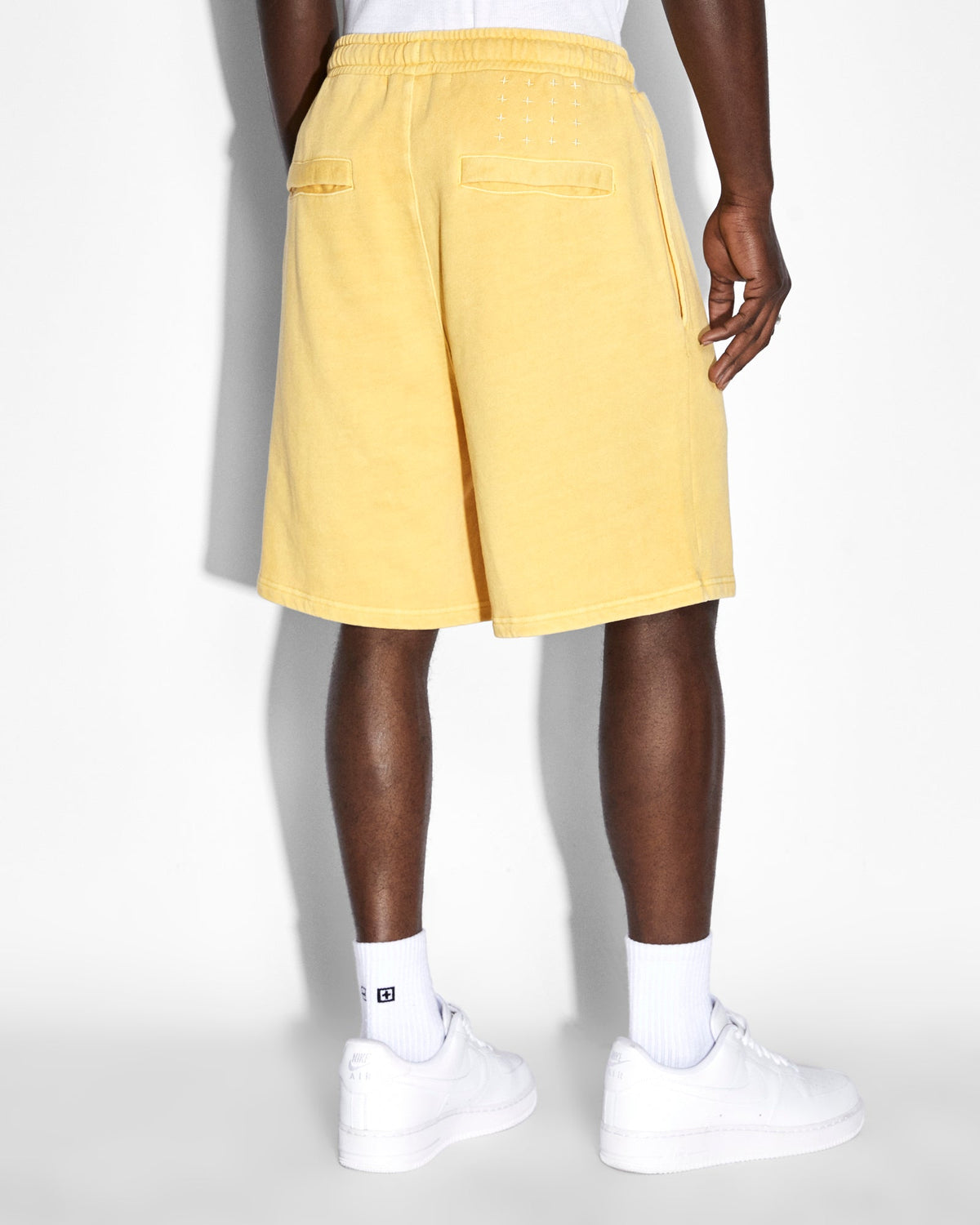 Mens 4x4 Trak Short Sol Relaxed Walkshorts - Yellow