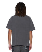 Mens Thorned Ekcess Ss Tee Charcoal Oversized Tees - Grey