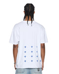 4X4 BIGGIE SS TEE TRU WHITE/BLUE