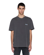 Mens All Day Biggie Ss Tee Charcoal Oversized Tees - Grey