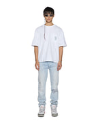 Mens Effect Ekcess Pocket Ss Tee Tru White Oversized Tees - White