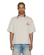 Mens Klasse Halen Ss Tee Smoke Baggy Tees - Grey