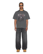 Mens Legend Ekcess Ss Tee Charcoal Oversized Tees - Grey