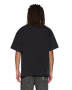 Mens Spirit Ekcess Ss Tee Acid Black Oversized Tees - Grey