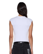 Womens Staple Tee White Fitted Tees - White