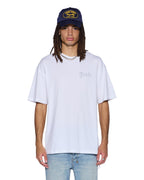 Mens Truckstop Ekcess Ss Tee Slub White Oversized Tees - White