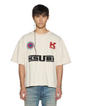 ZOOM HALEN SS TEE ECRU