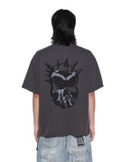 Mens Graff Ekcess Ss Tee Old Black Oversized Tees - Khaki