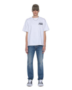 Mens Outfield Ekcess Ss Tee White Oversized Tees - White