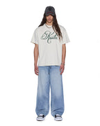 Mens Prestige Biggie Ss Tee Antique White Oversized Tees - White