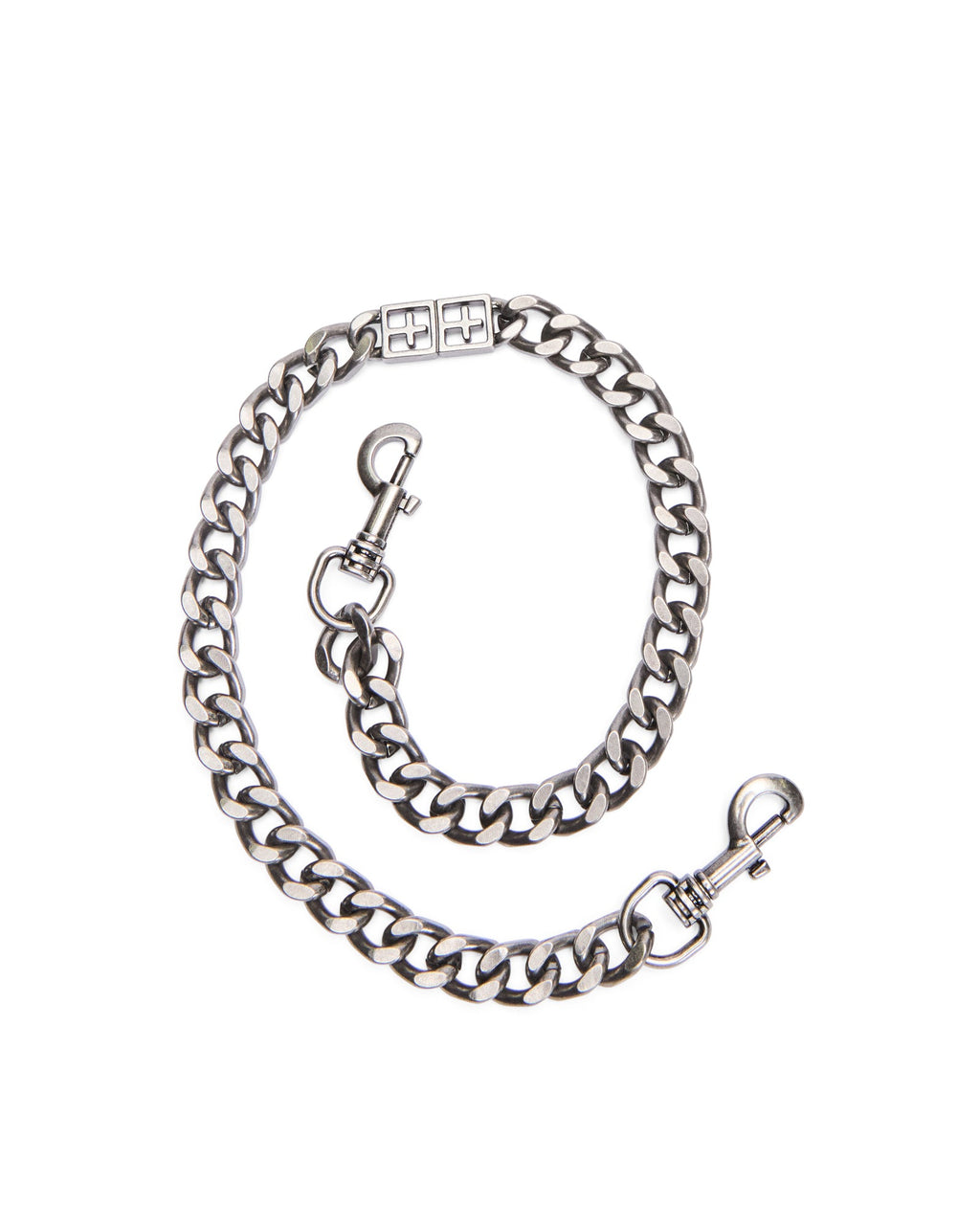 T Box Pocket Chain Accessories - Silver