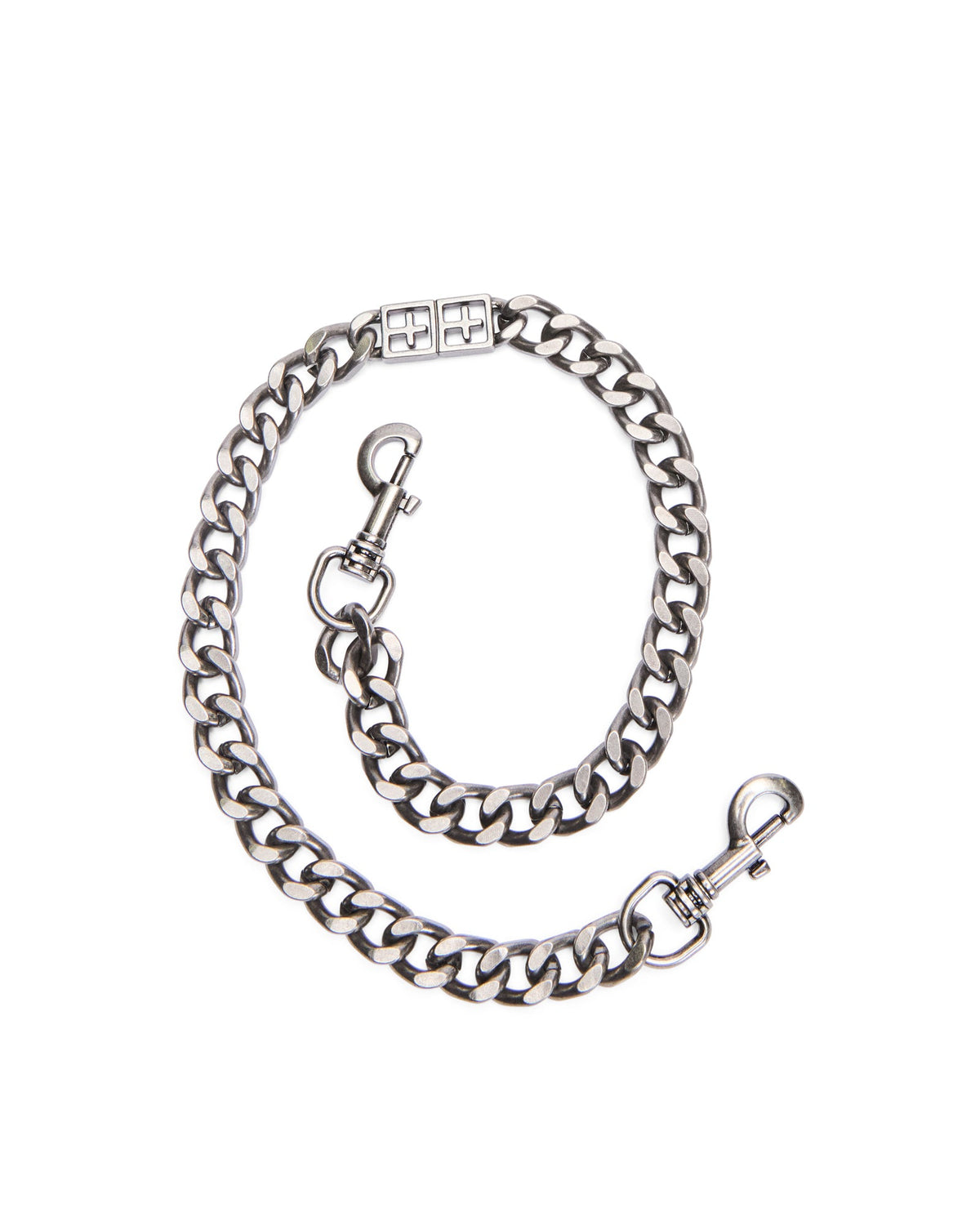 T Box Pocket Chain Accessories - Silver
