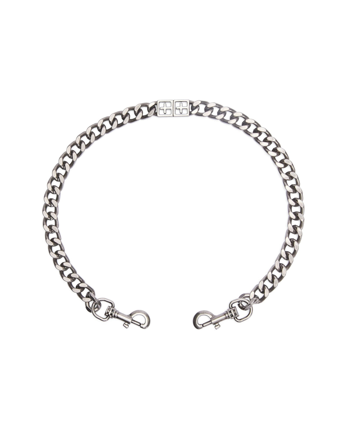 T Box Pocket Chain Accessories - Silver