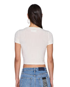 Womens Baby Ss Tee Tees - White