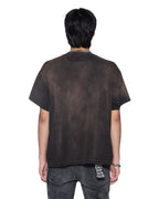 Mens Idols Sid Ss Tee Sunfade Slim Tees - Grey