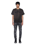 Mens Idols Sid Ss Tee Sunfade Slim Tees - Grey