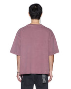 Mens Kings Halen Ss Tee Vintage Plum Baggy Tees - Purple
