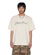 Mens Life Ekcess Ss Tee Desert Oversized Tees - Beige