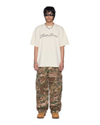 Mens Life Ekcess Ss Tee Desert Oversized Tees - Beige