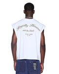 ROYALTY HALEN CUT OFF TRU WHITE