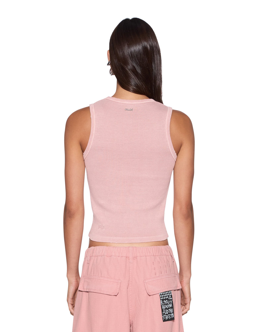 Womens Syndicate Xtra Cameo Pink Fitted Tees - Pink