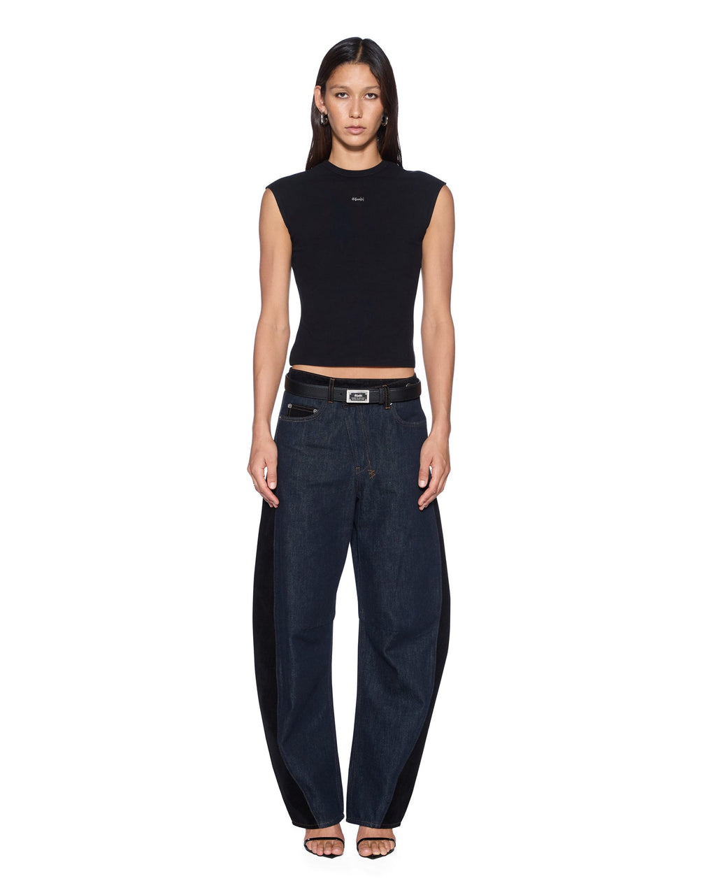 Womens 1999 Staple Ss Tee Black Fitted Tees - Black