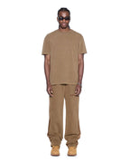 Mens 4x4 Paise Biggie Ss Tee Espresso Regular Tees - Brown